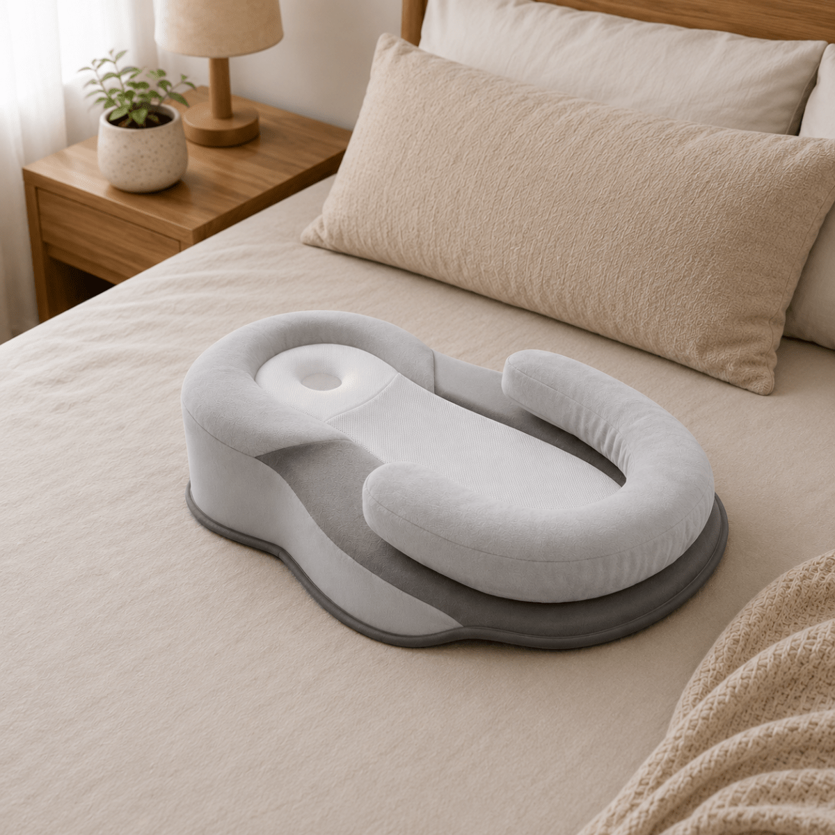 LITTLEHAVEN Ergonomic Baby Pillow