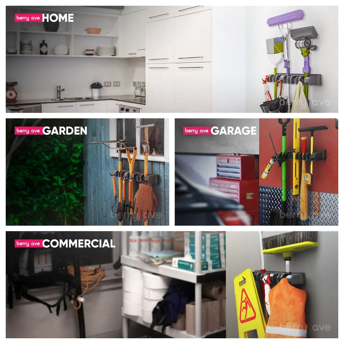 Wall Broom Holder