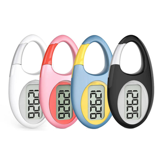 3D Pedometer with Lanyard for All Age Groups