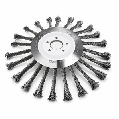 Wire Brush Trimmer Head Made of Carbon Steel (Universal Fit)