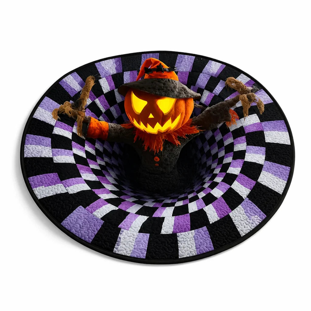 Festive Polyester Halloween Rug (Various Sizes)