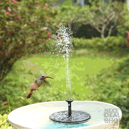 AquaLuxe™ Solar Fountain — Enchant Your Garden with Lively Water Play and Solar Energy