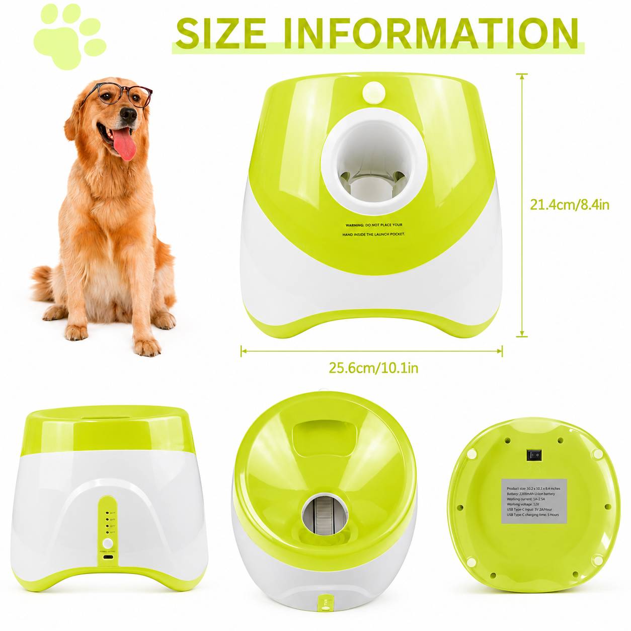 PlayBolt Automatic Ball Thrower for Dogs
