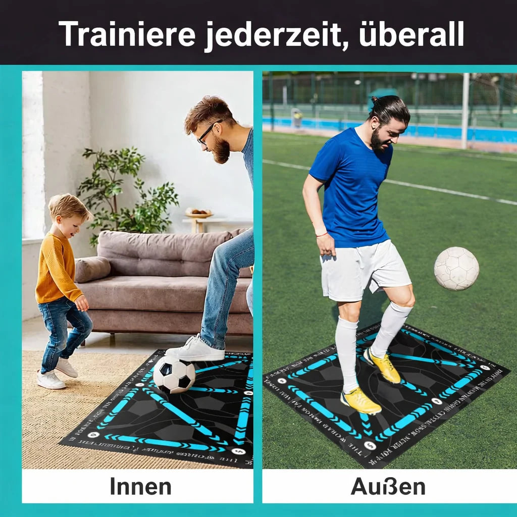 NeatNest™ — Soccer Training Mat for Technique & Coordination – For Indoor and Outdoor Training
