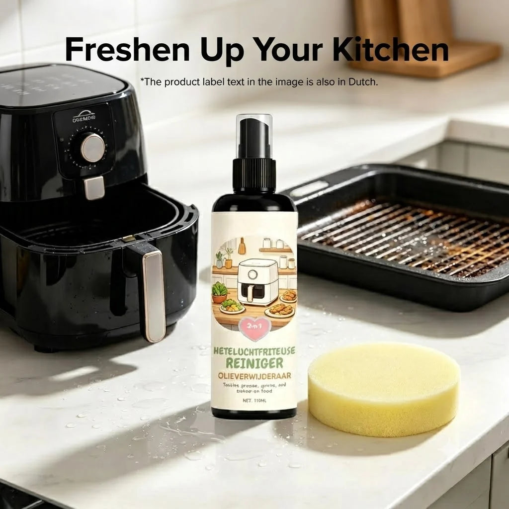 Airfryer Cleaner & Degreasing Spray 2-in-1