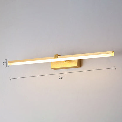 Golden LED Bathroom Lamp Modern Design