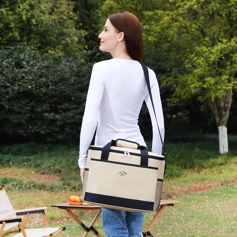 Cooling Bag Oxford Fabric with Shoulder Strap