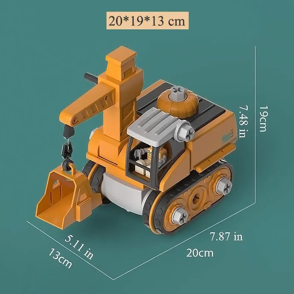 Excavator Learning Toy – Construction Vehicle Kit for Children