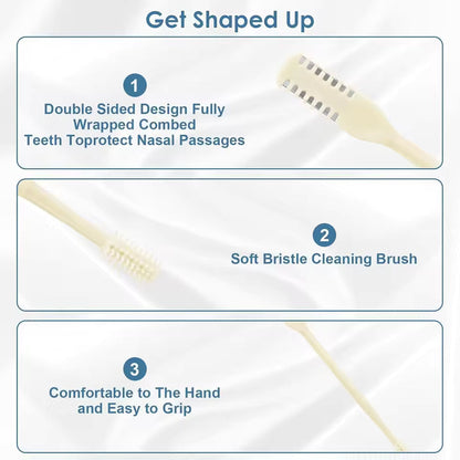 4-piece nose hair trimmer set