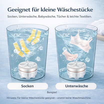 WashWiz™ – Transforms Any Container into a Washing Machine
