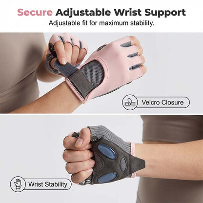 Training gloves with wrist support