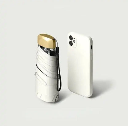 Mini pocket umbrella UV protection compact
