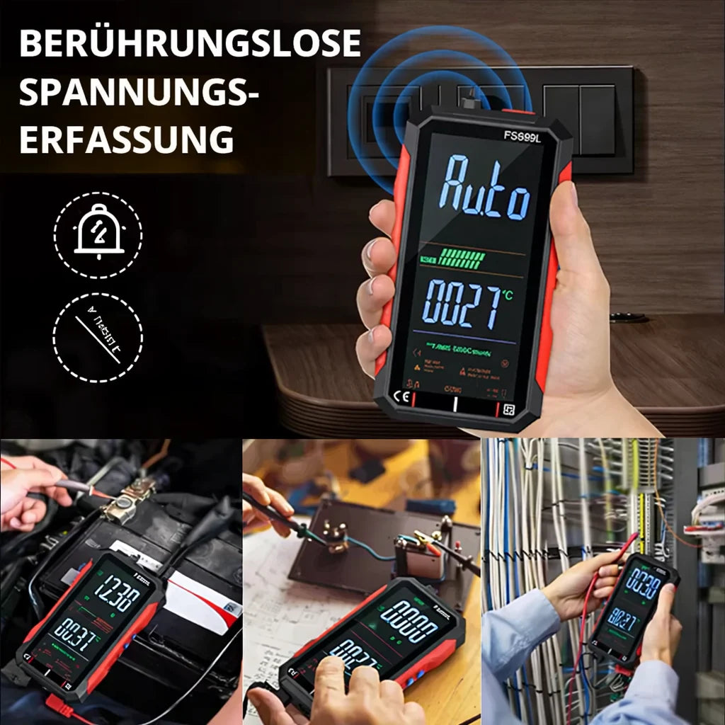 VoltGuard™ — Never change batteries again, always precise, lightning-fast, and safe measurement!