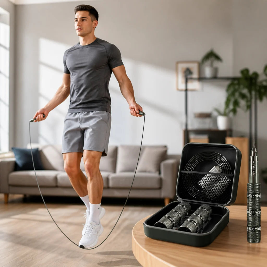 Telescopic Fast Adjustable Ball Bearing Jump Rope