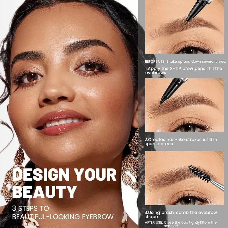 ArcadiaFinesse™ — Perfect moments with flawless brows and eyeliner that shine all day long