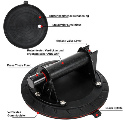 Vacuum Suction Lifters 2 Pieces up to 100 kg