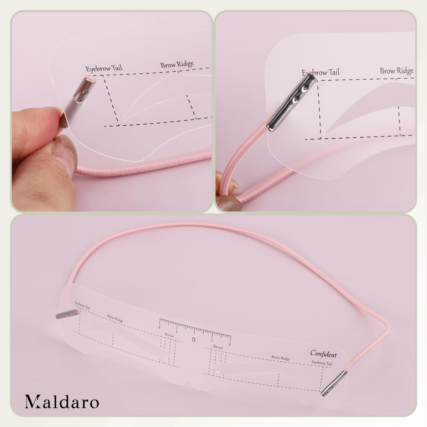 GlamBrow Eyebrow Stencil Set