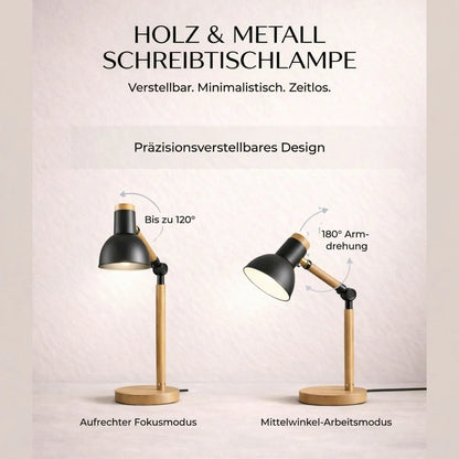 HoutLicht Desk Lamp for Office Desk