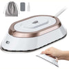 Travel iron for on the go with ceramic soleplate