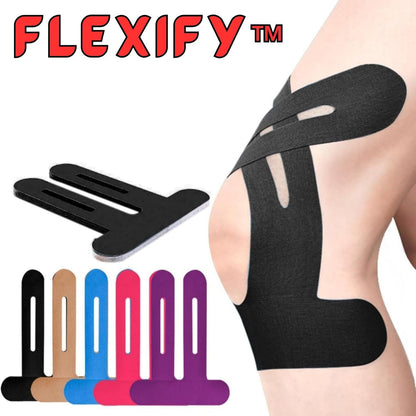 Pre-Cut Knee Kinesio Tape – 10+10 Free