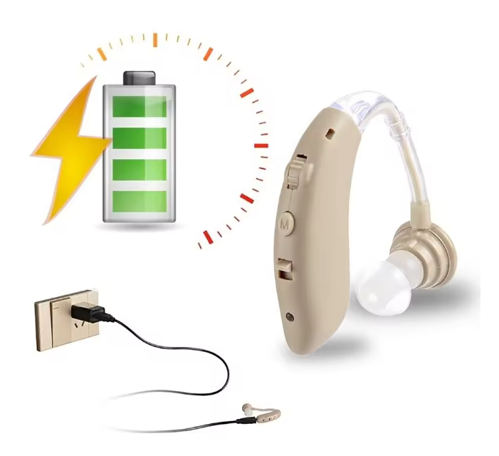 Rechargeable Hearing Aid Device for Adults