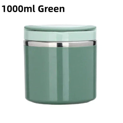 Thermo Lunchbox Stainless Steel with Handle – 630 ml & 1000 ml