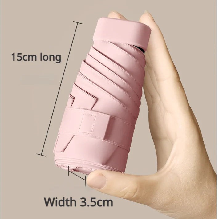 Portable Pocket Umbrella – Sun & Rain