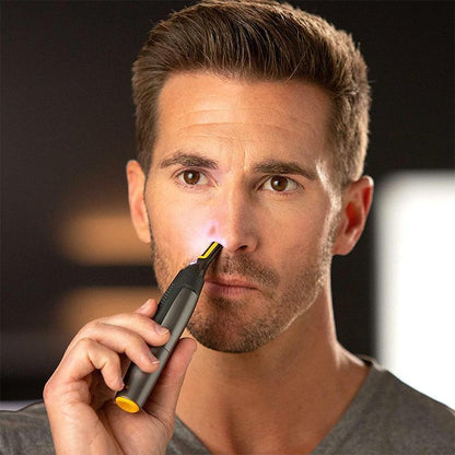 Precision trimmer with LED & titanium blade 15 cm