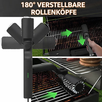 PowerBrush™ — No more scrubbing, just effortlessly shining grills in minutes!