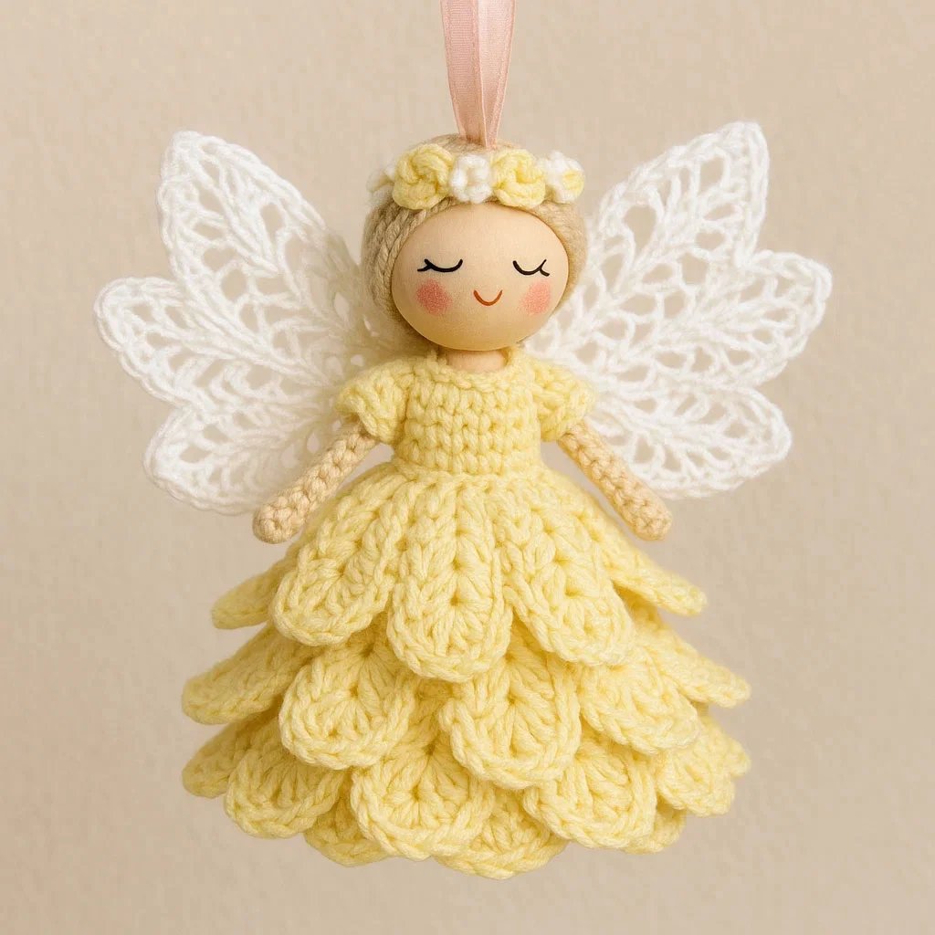 HerzFaden Angel – Crochet Peace into Every Stitch