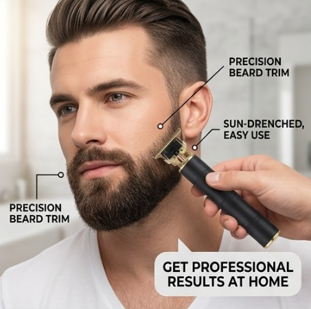 Electric Hair Clipper with T-Blade