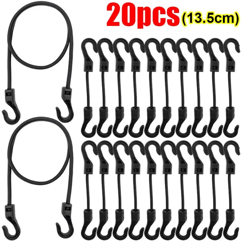 Bungee Cord with Double Hooks for Camping