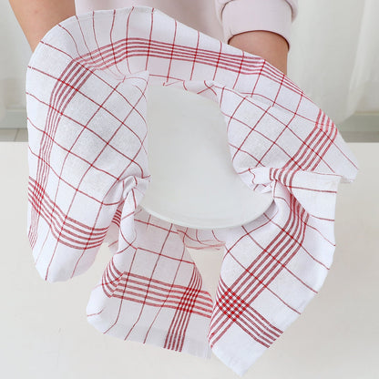 Dish Towel Set 12 Pieces Made of Cotton