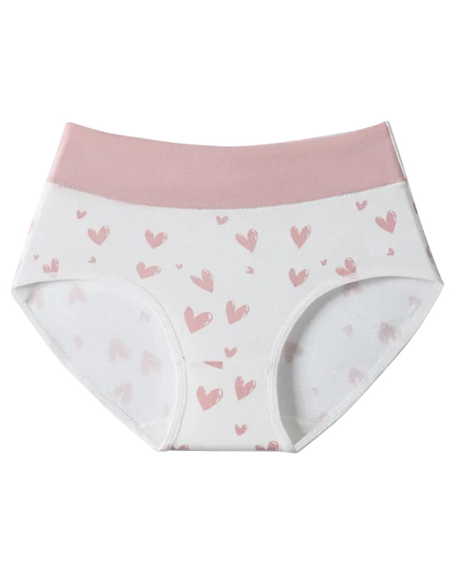 Women's High-Waist Cotton Briefs (6-Pack)