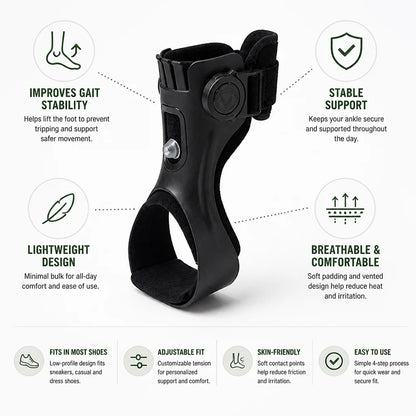 Adjustable Ankle Brace with Low Profile (Single)