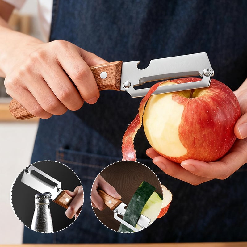 Multifunctional Vegetable and Fruit Peeler