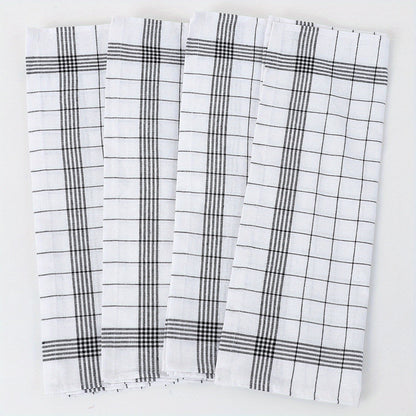 Dish Towel Set 12 Pieces Made of Cotton