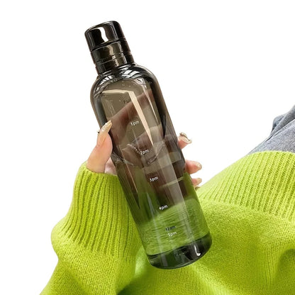 Drinking bottle with time markings 500/700 ml