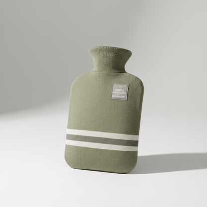 2L Hot Water Bottle with Knit Cover