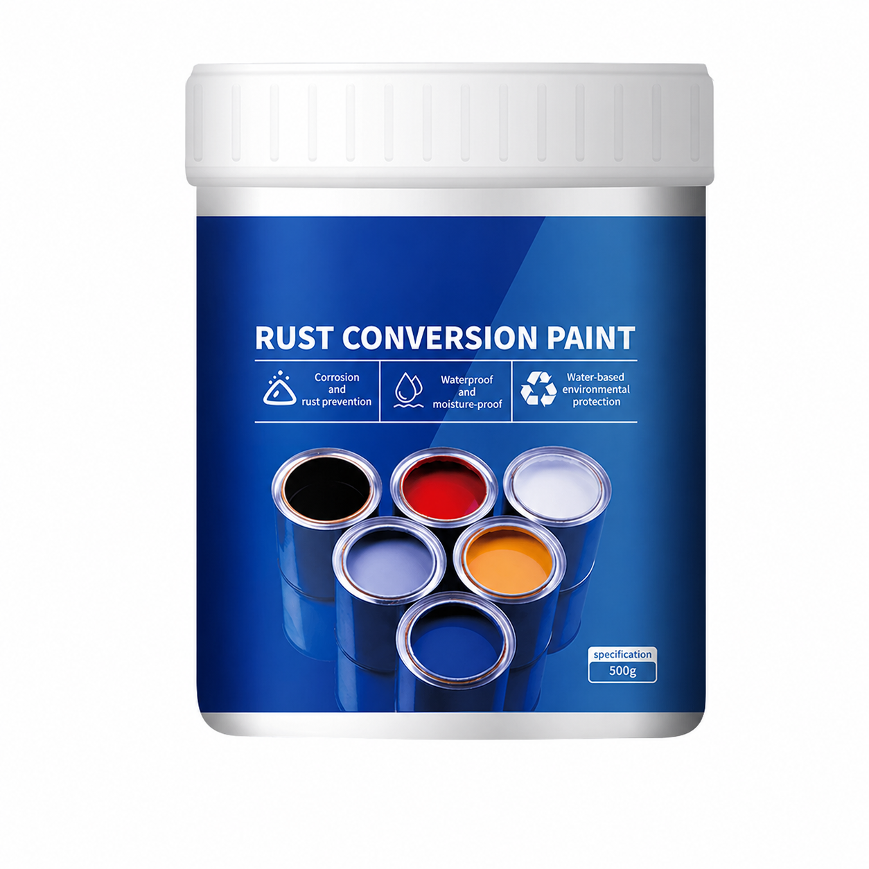 Metal Rust Protection Paint with Rust Converter