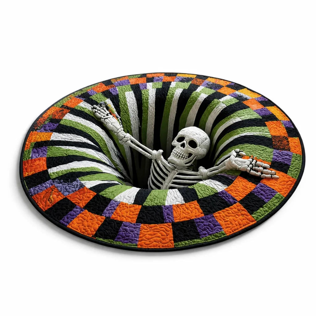 Festive Polyester Halloween Rug (Various Sizes)