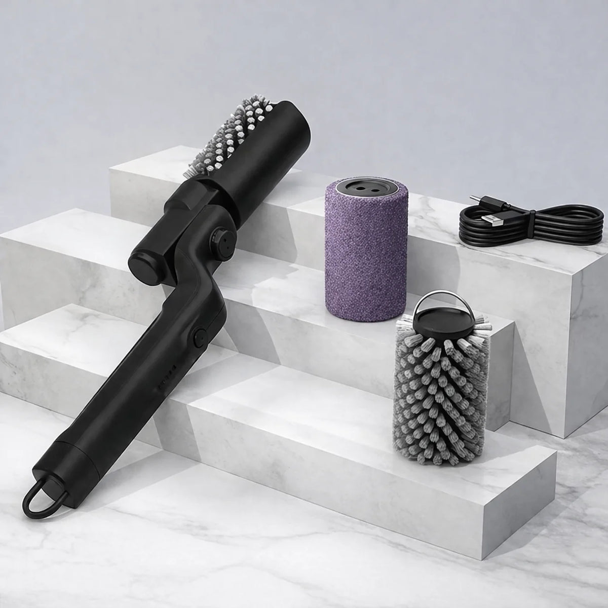 PowerBrush™ — No more scrubbing, just effortlessly shining grills in minutes!