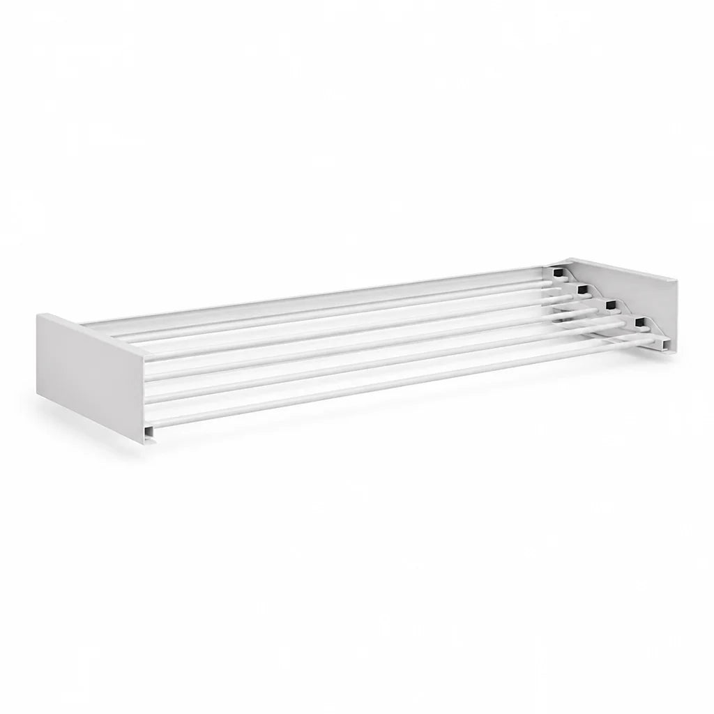 Space-saving, foldable wall dryer (with mounting kit)
