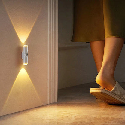 GlowAura™ — Transform Dark Rooms into Radiant Comfort Zones with Magical Color Variety and Smart Motion Detection