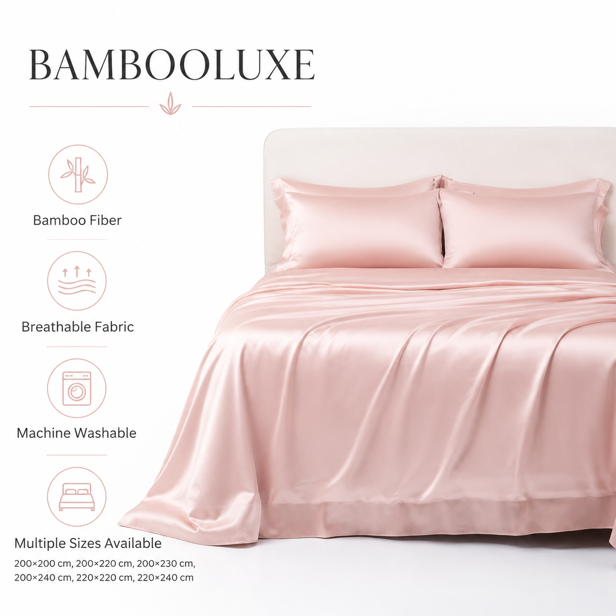 Bamboo Fiber Duvet Cover Cooling – BAMBOOLUXE