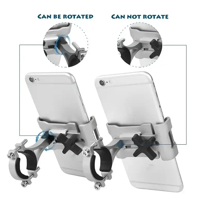 Motorcycle Phone Holder | Optional 360° Rotatable