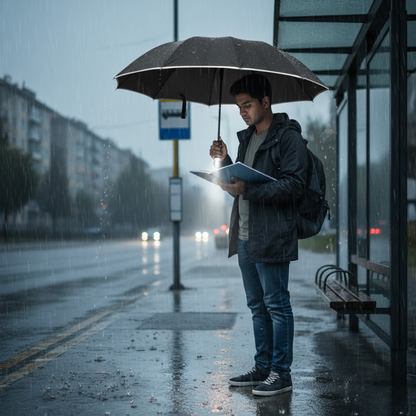 StormShield LED Automatic Umbrella