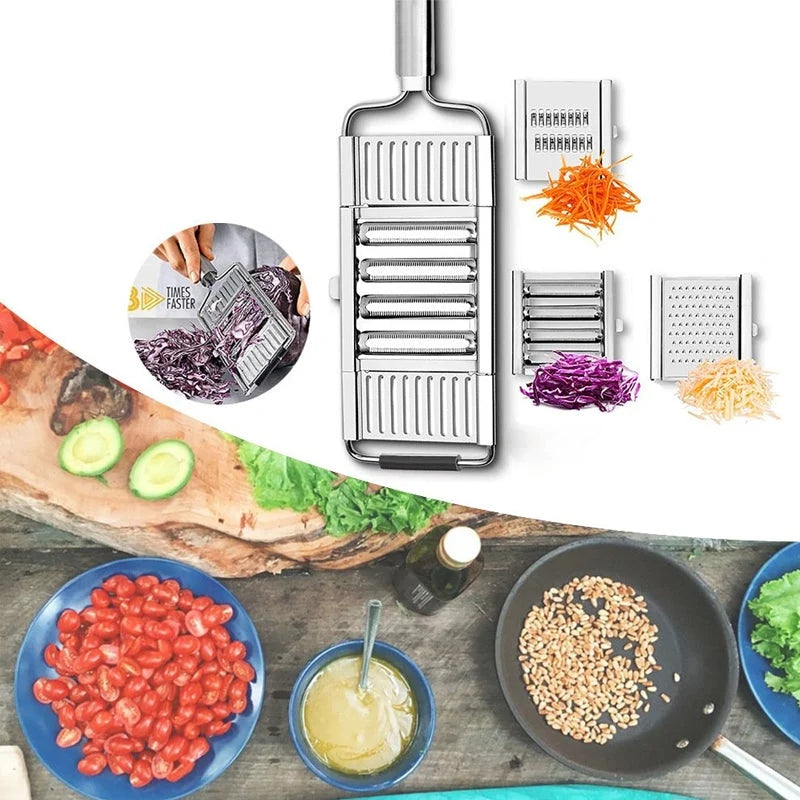 Multifunctional Vegetable Cutter with 4 Blades