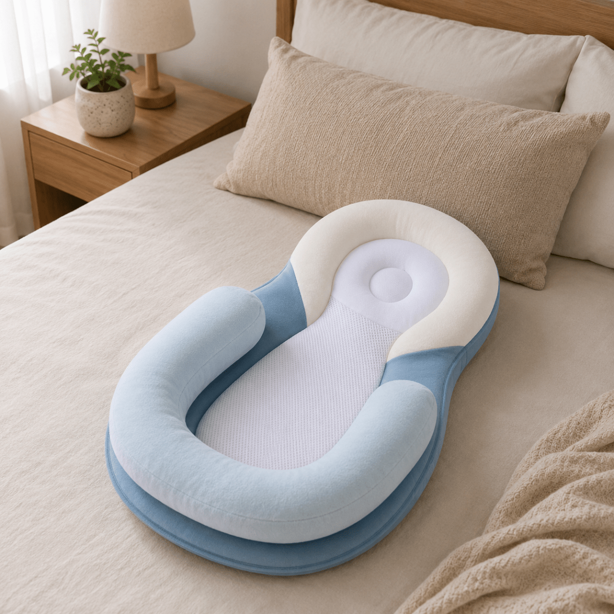 LITTLEHAVEN Ergonomic Baby Pillow