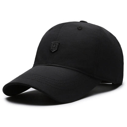 Perforated Men's Sports Cap Breathable